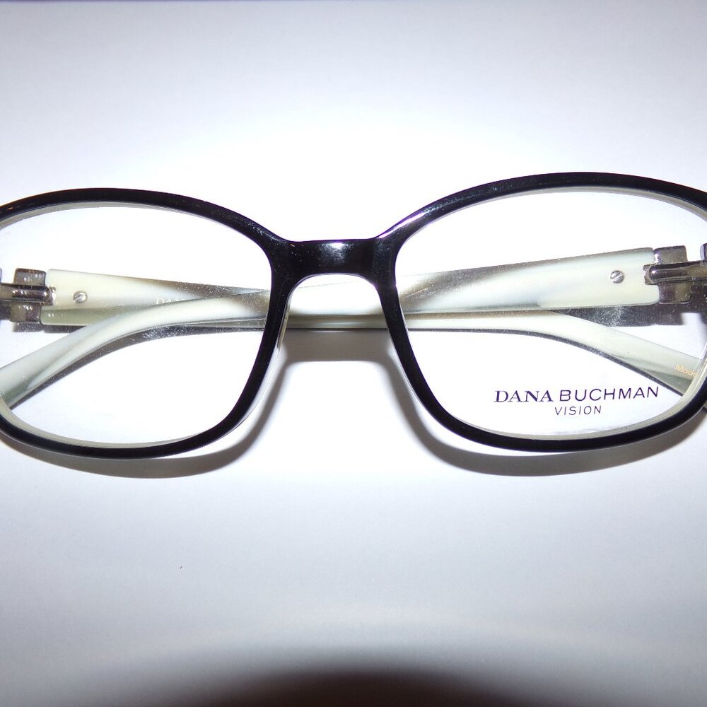 LETTA Eyeglass Frames DANA BUCHMAN Black Size 53 NWOT